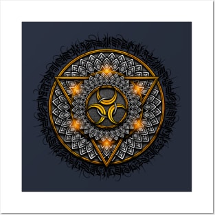 Triangle mandala Posters and Art